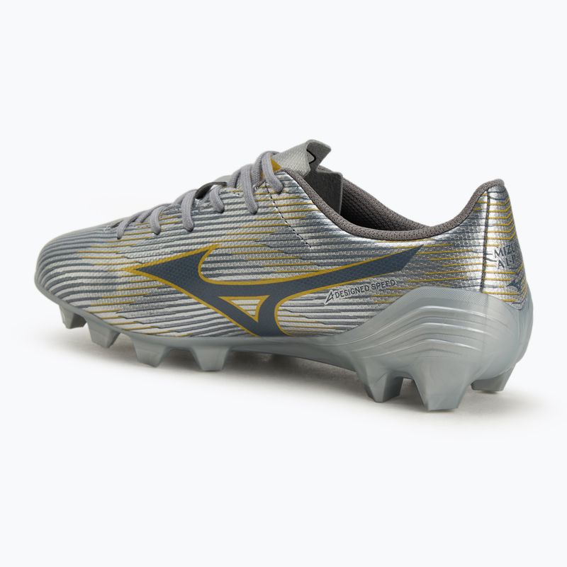 Dětské kopačky Mizuno α II Select Jr Md galaxy silver/8605 c/gold 3