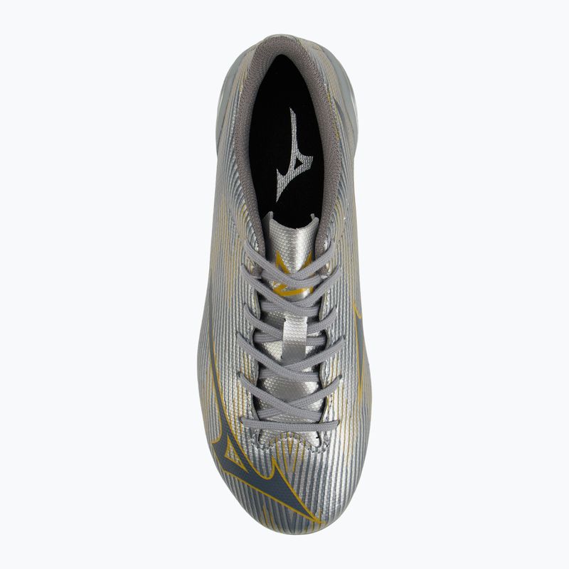 Dětské kopačky Mizuno α II Select Jr Md galaxy silver/8605 c/gold 5