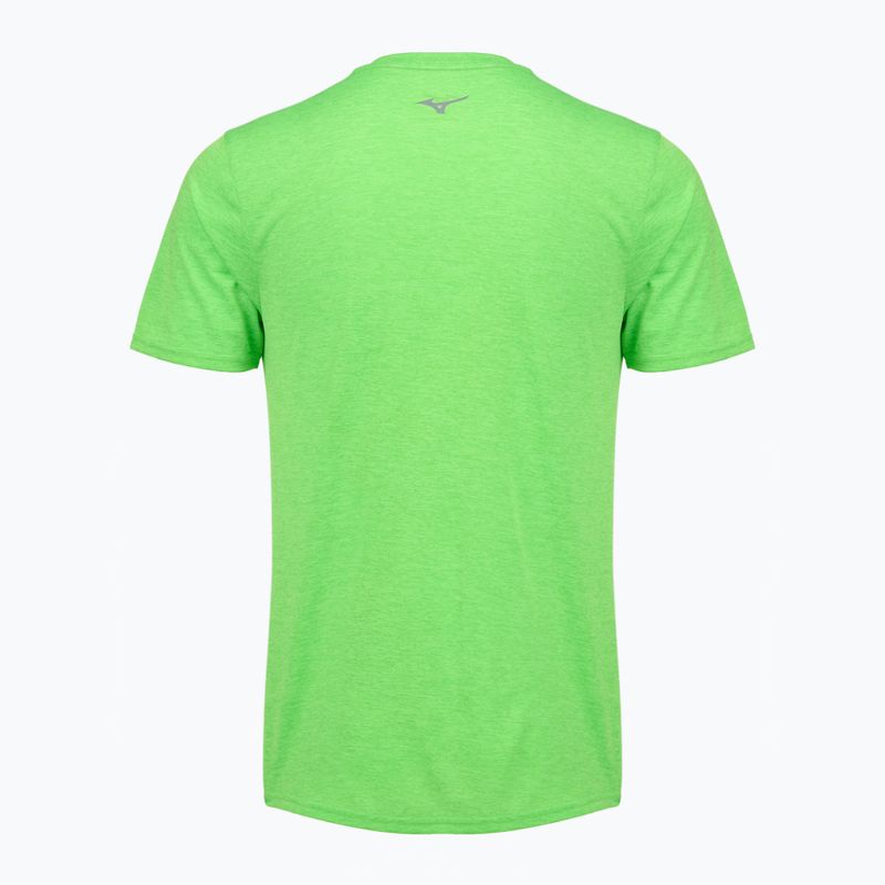 Pánské běžecké tričko Mizuno Core RB Tee green gecko 2