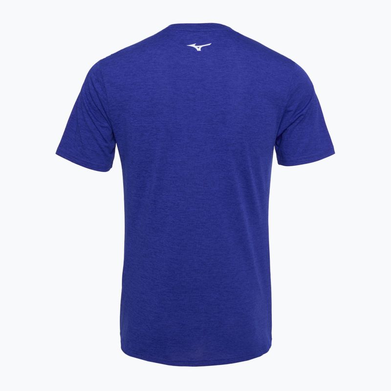 Pánské běžecké tričko Mizuno Impulse Core Tee reflex blue 2