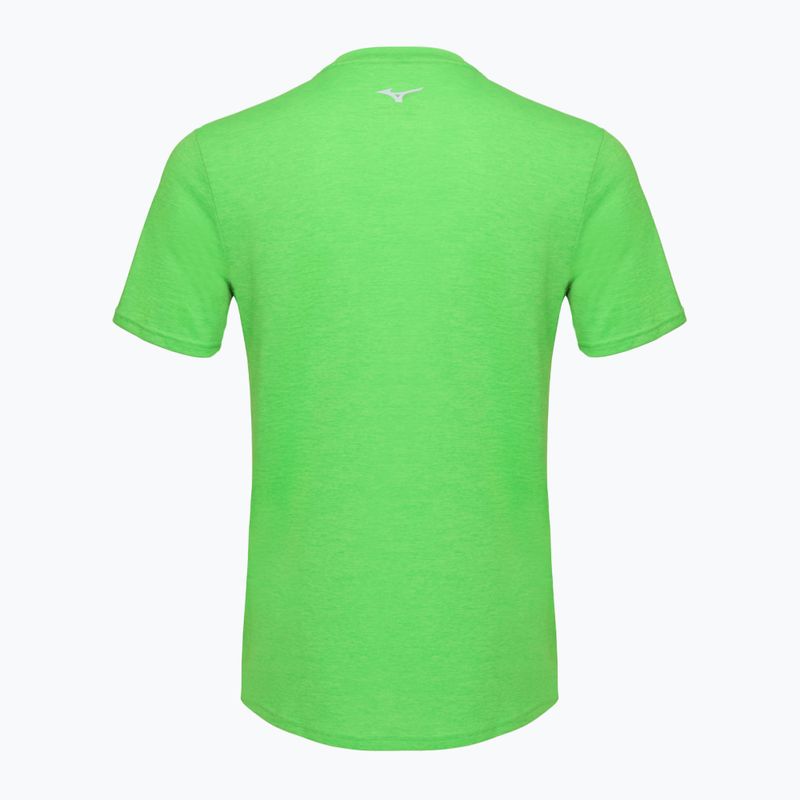 Pánské běžecké tričko Mizuno Impulse Core Tee green gecko 2