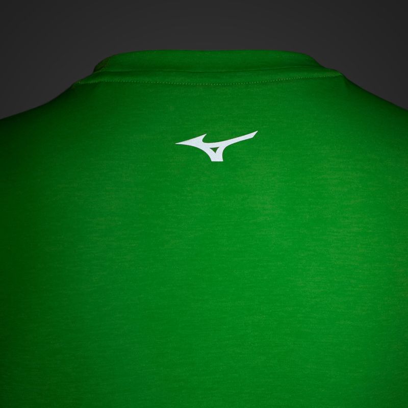Pánské běžecké tričko Mizuno Impulse Core Tee green gecko 4