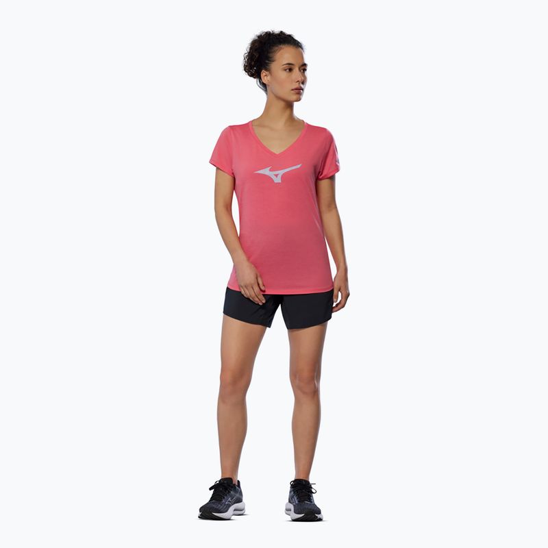 Dámské běžecké tričko Mizuno Core RB Tee camellia rose 2