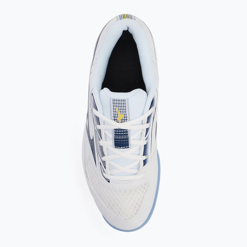 Volejbalové boty  Mizuno Cyclone Speed 5 white/bellwether blue/bel air blue 5