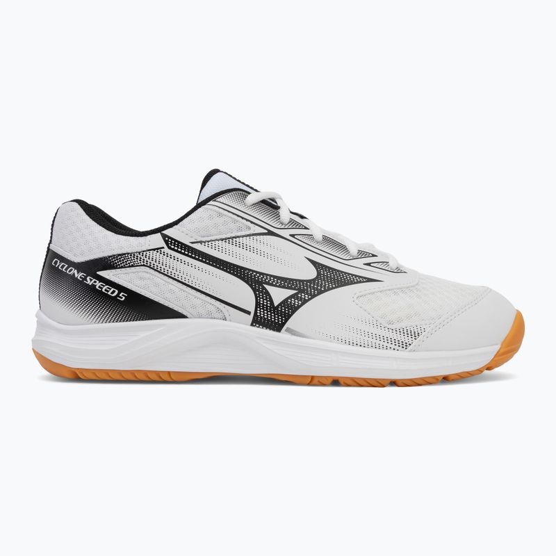 Volejbalové boty Mizuno Cyclone Speed 5 white/black/chamois 2