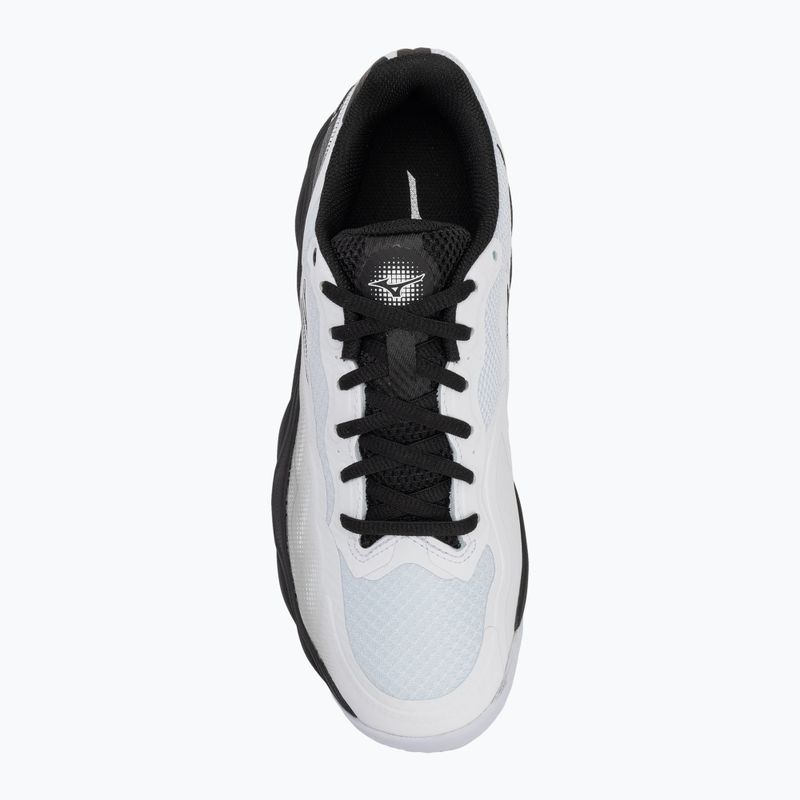 Pánské tenisové boty Mizuno Wave Enforce Court CC white/ black/ iron gate 5