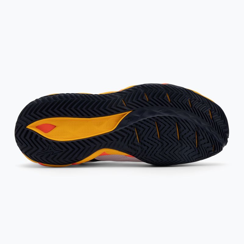 Tenisové boty Mizuno Wave Enforce Tour 6 AC white/fiery coral 2/citrus 4