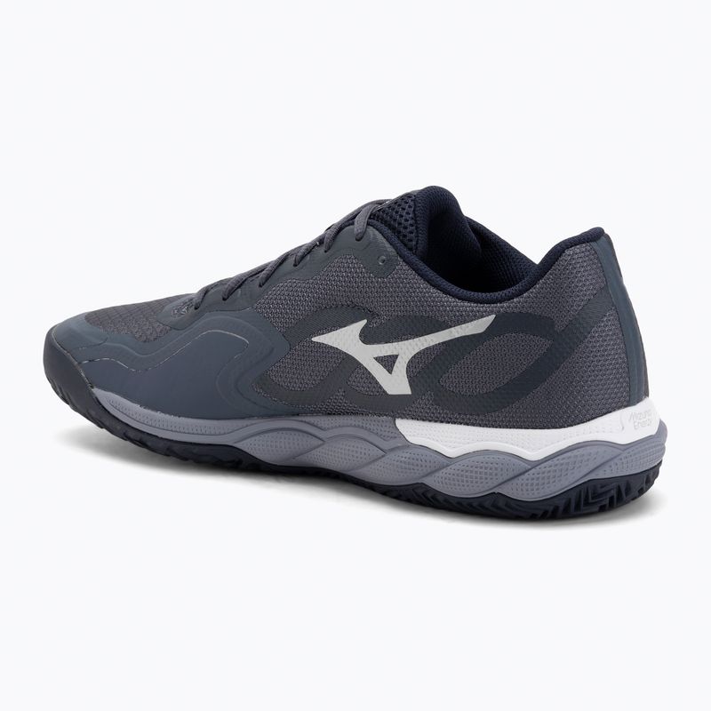 Tenisové boty Mizuno Wave Enforce Court CC odyssey gray/white/blue granite 3