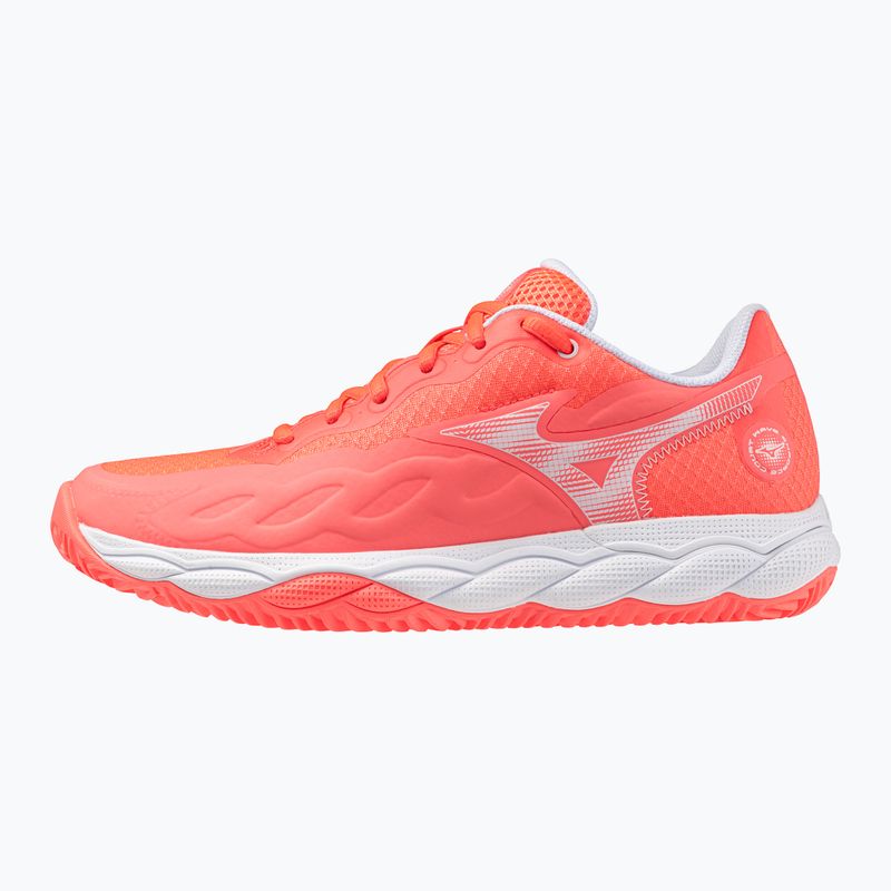Dámské tenisové boty Mizuno Wave Enforce Court CC W calypso coral/white/barely pink 8