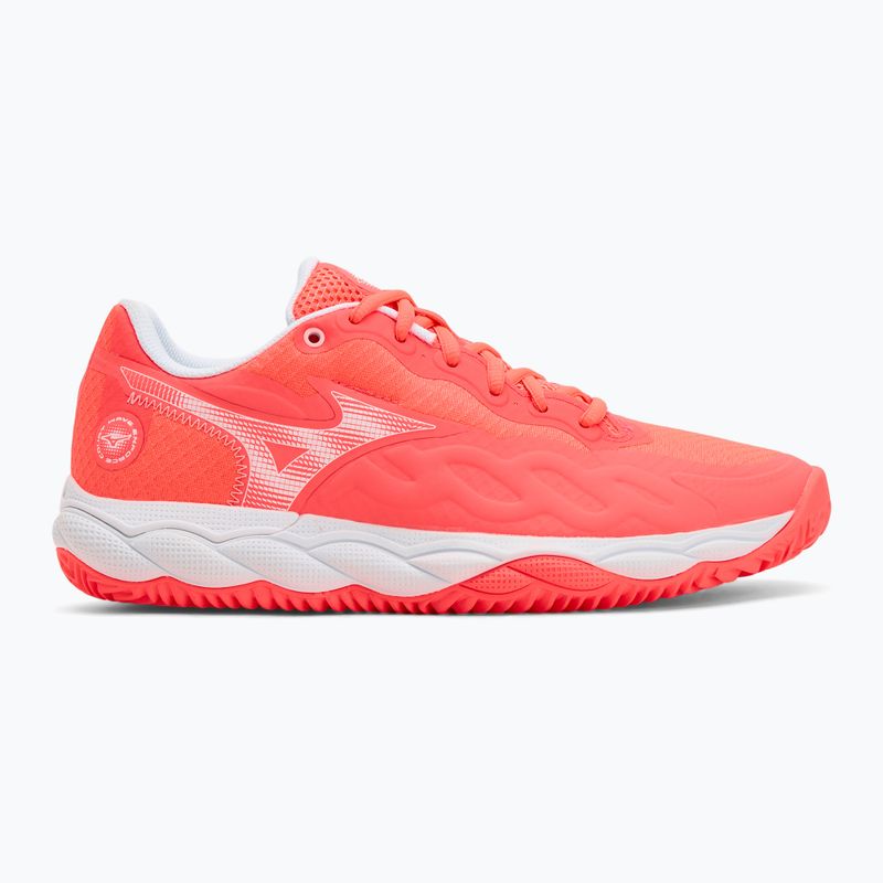 Dámské tenisové boty Mizuno Wave Enforce Court CC W calypso coral/white/barely pink 2