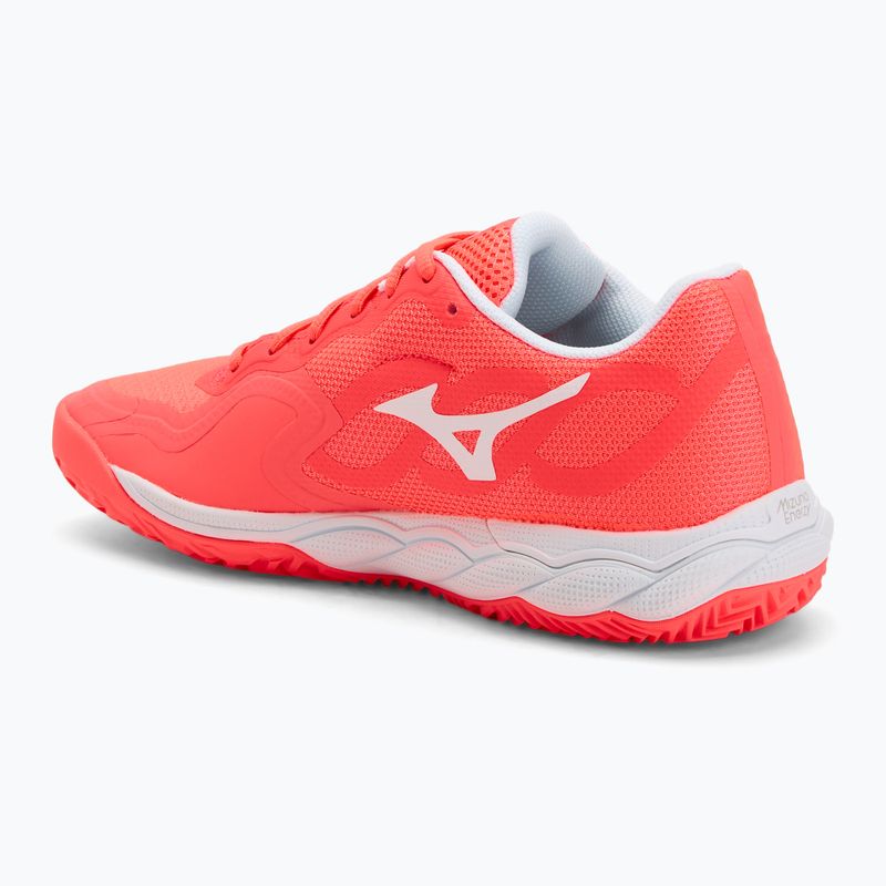 Dámské tenisové boty Mizuno Wave Enforce Court CC W calypso coral/white/barely pink 3