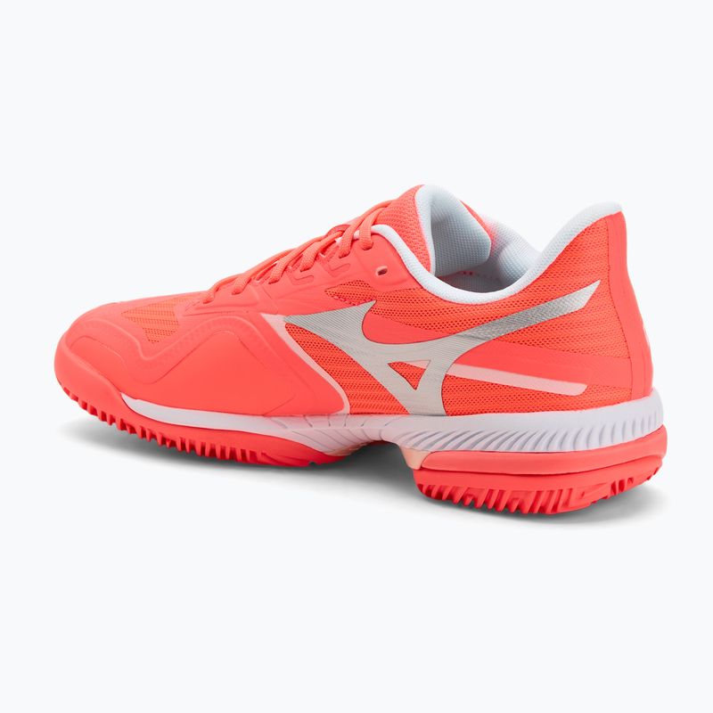 Dámské tenisové boty Mizuno Wave Exceed Court CC W calypso coral/white/barely pink 3