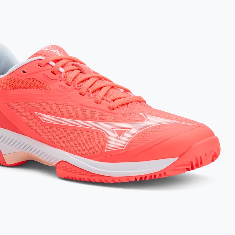 Dámské tenisové boty Mizuno Wave Exceed Court CC W calypso coral/white/barely pink 7