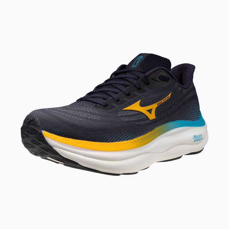 Pánské běžecké boty Mizuno Wave Sky 9 baritone blue/citrus/capri breeze 3