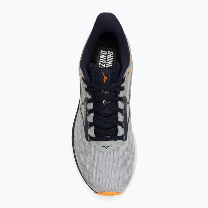 Pánské běžecké boty Mizuno Wave Rider 29 harbor mist/baritone blue/tang orange 5