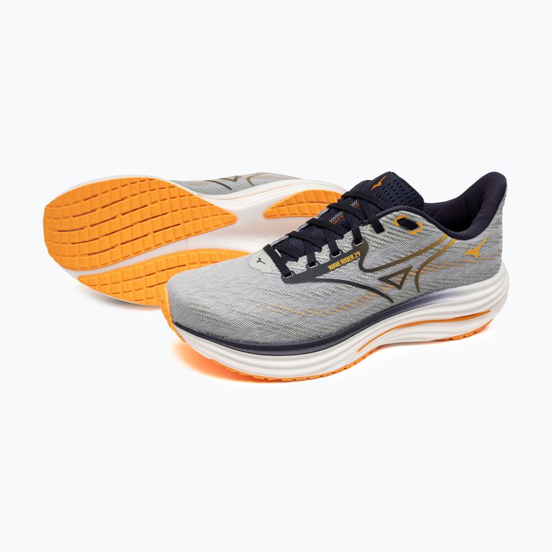 Pánské běžecké boty Mizuno Wave Rider 29 harbor mist/baritone blue/tang orange 14