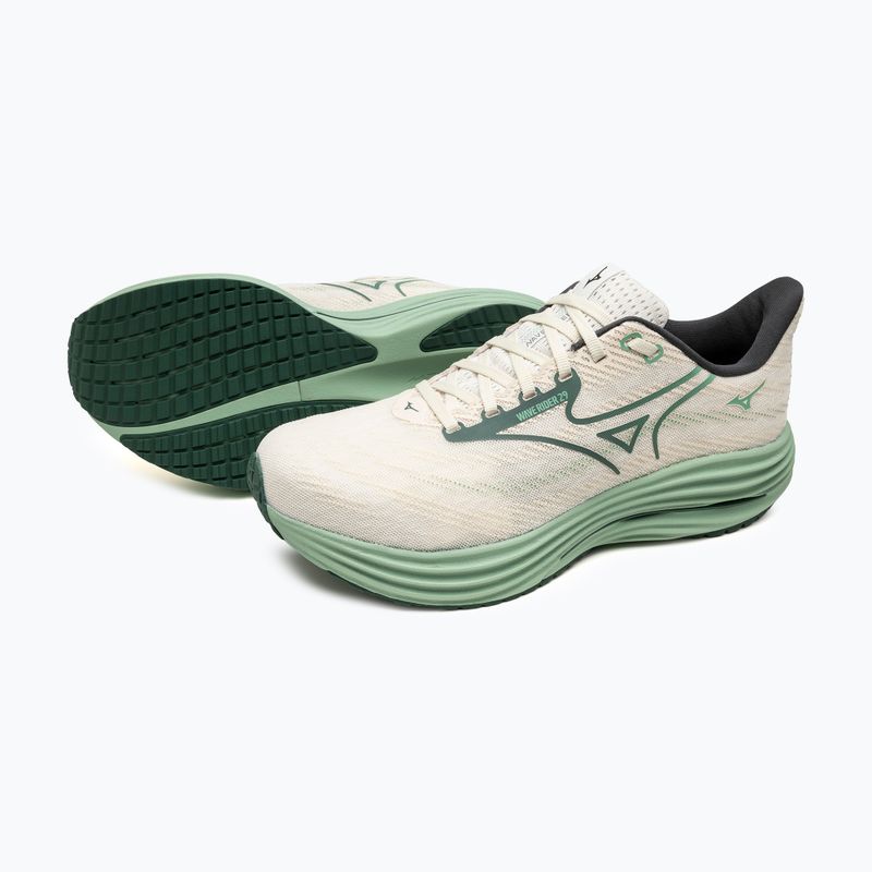 Pánské běžecké boty Mizuno Wave Rider 29 white/bistro green/creme de me 8