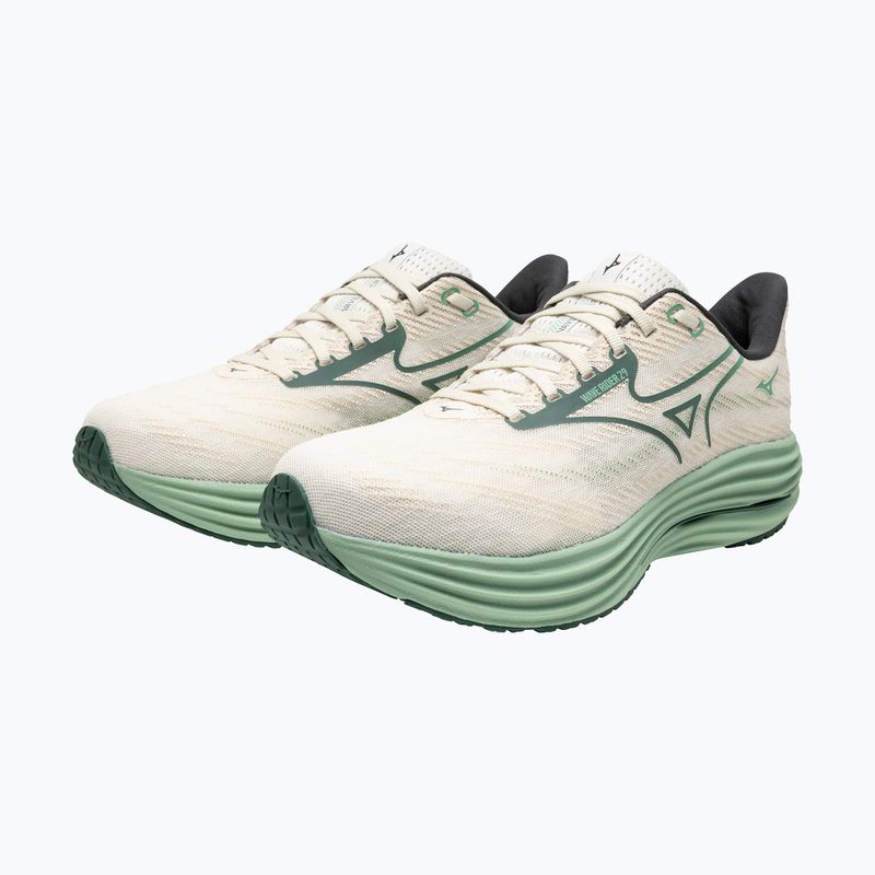 Pánské běžecké boty Mizuno Wave Rider 29 white/bistro green/creme de me 9