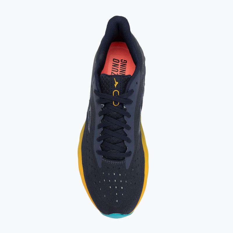 Pánské běžecké boty Mizuno Wave Skyrise 6 odyssey gray/icelandic blue/citrus 5