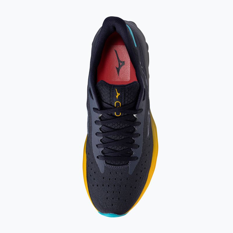 Pánské běžecké boty Mizuno Wave Skyrise 6 odyssey gray/icelandic blue/citrus 5