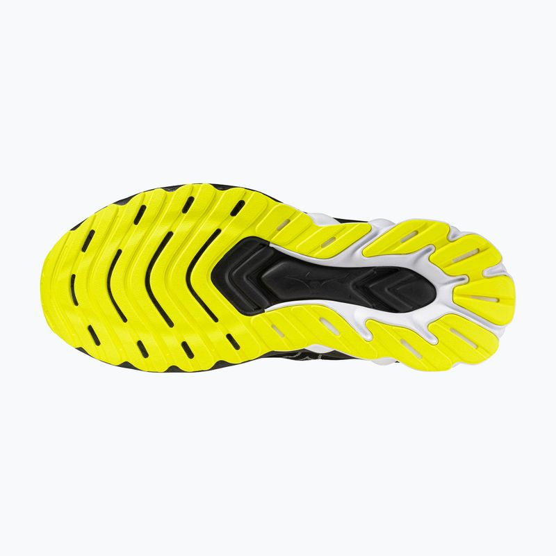 Pánské běžecké boty Mizuno Wave Skyrise 6 black/harbor mist/lemon tonic 11