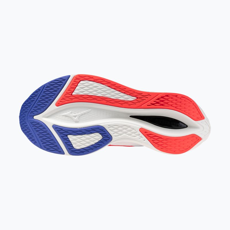 Pánské běžecké boty Mizuno Wave Rebellion Flash 3 white/fiery coral 2/iris bloom 6
