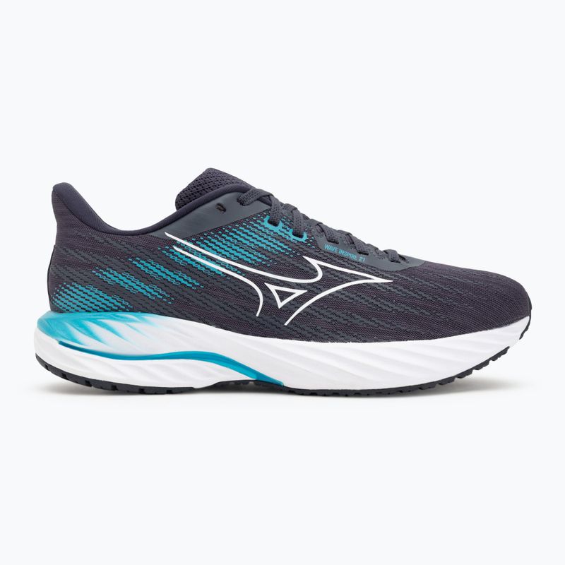 Pánské běžecké boty Mizuno Wave Inspire 21 odyssey gray/white/capri breez 2