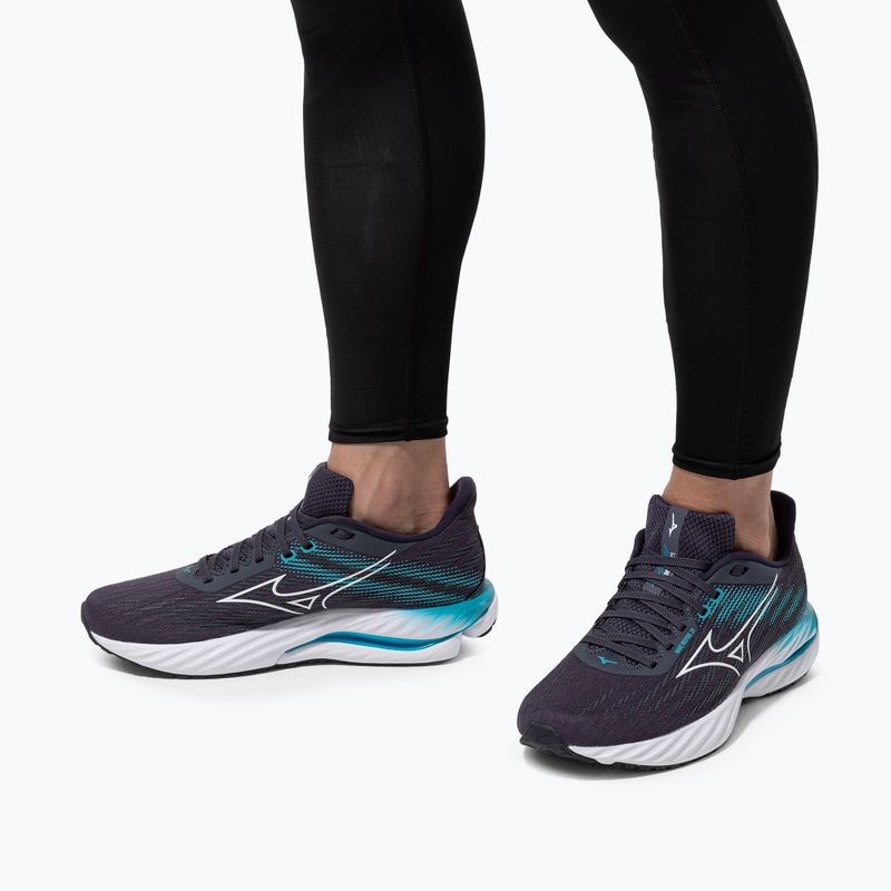 Pánské běžecké boty Mizuno Wave Inspire 21 odyssey gray/white/capri breez 15