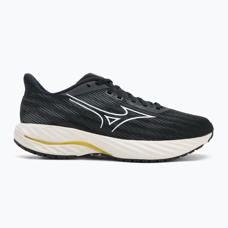 Pánské běžecké boty Mizuno Wave Inspire 21 black/white/vibrant yellow 2