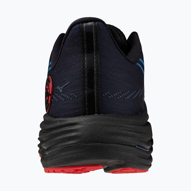 Bežecké boty Mizuno Wave Rider 29 amsterdam black/all aboard/high risk red 10