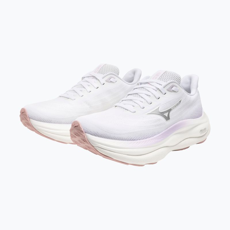 Dámské běžecké boty Mizuno Wave Sky 9 white/silver/orchid petal 8