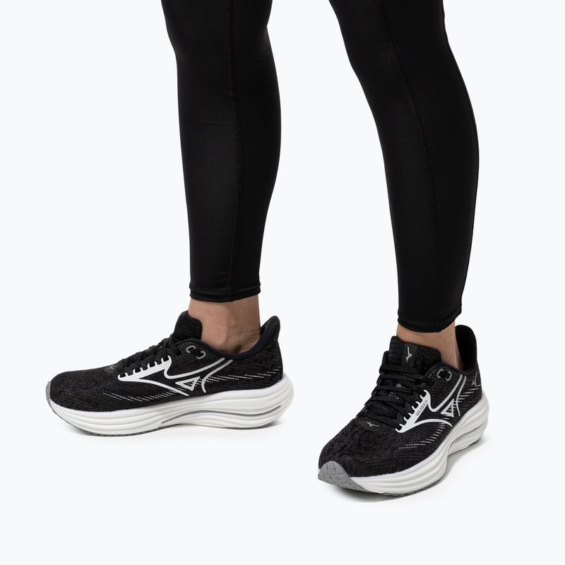 Dámské běžecké boty  Mizuno Wave Rider 29 black sand/white/black 10