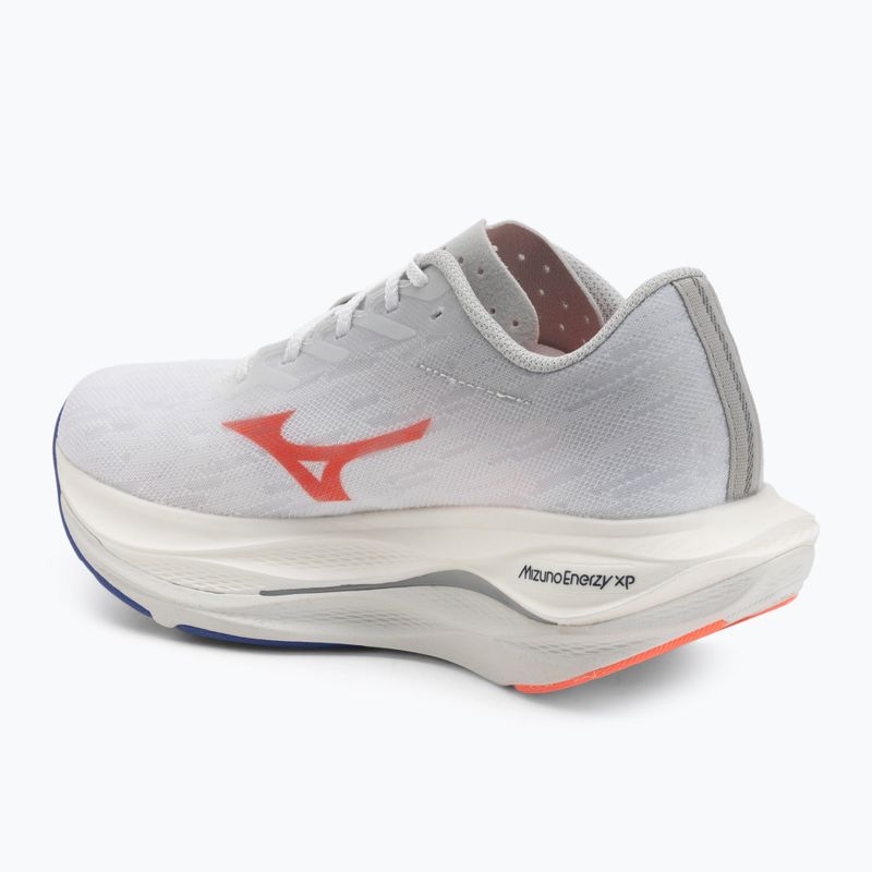 Dámské běžecké boty Mizuno Wave Rebellion Flash 3 white/striking coral/iris bloom 3