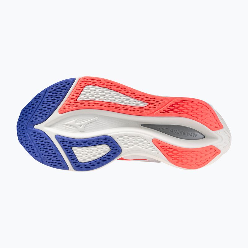 Dámské běžecké boty Mizuno Wave Rebellion Flash 3 white/striking coral/iris bloom 13