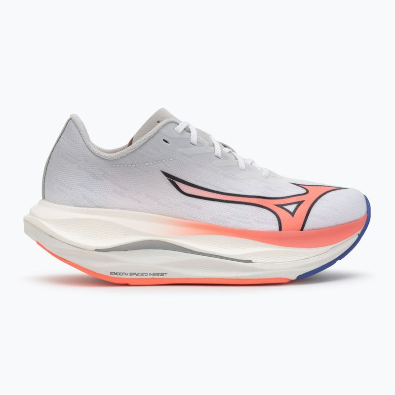 Dámské běžecké boty Mizuno Wave Rebellion Flash 3 white/striking coral/iris bloom 2