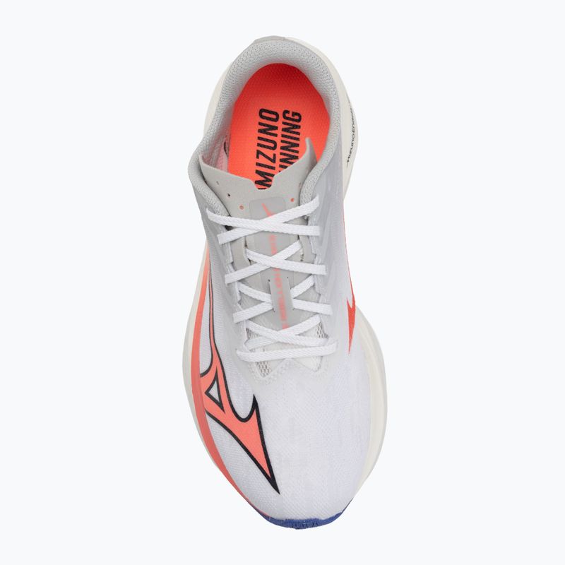 Dámské běžecké boty Mizuno Wave Rebellion Flash 3 white/striking coral/iris bloom 5