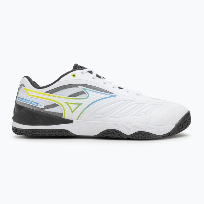 Tenisové boty Mizuno Wave Medal 8 white/all aboard/black sand 2