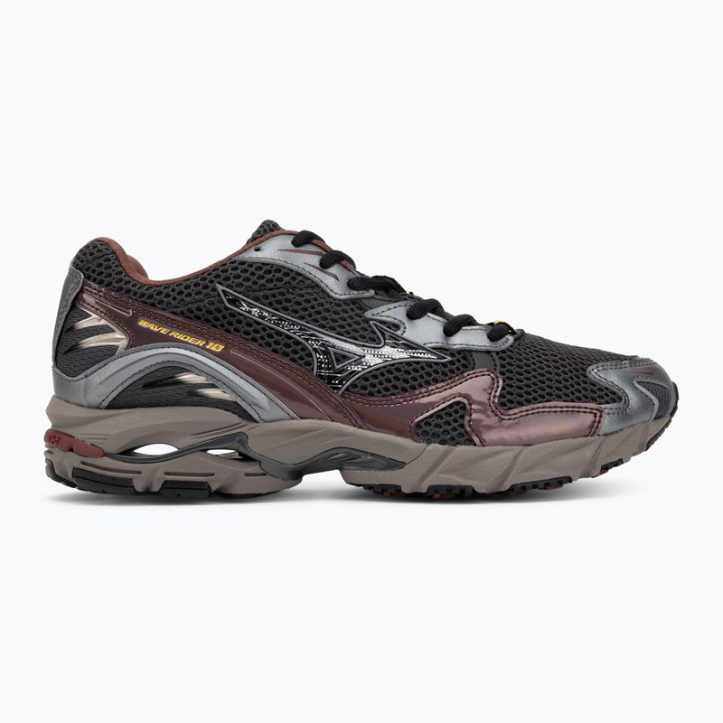 Boty Mizuno Wave Rider 10 black sand/black/chicory coffee 2