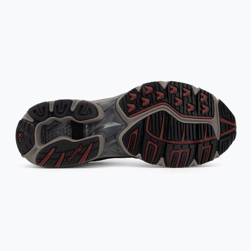 Boty Mizuno Wave Rider 10 black sand/black/chicory coffee 4