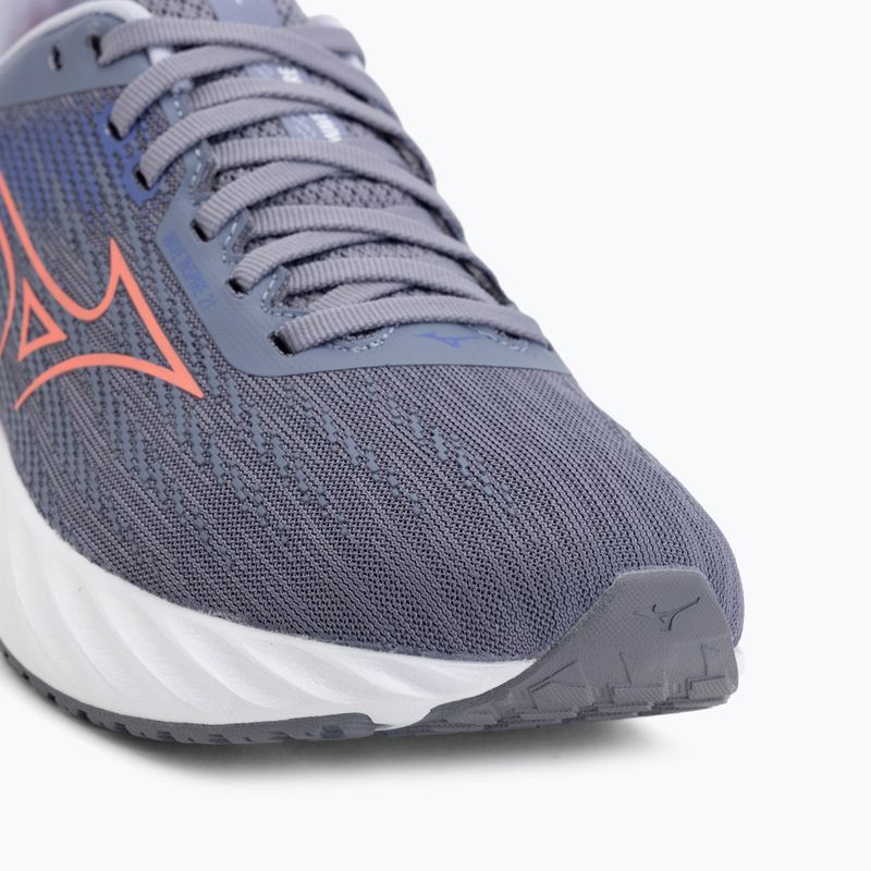 Dámské běžecké boty Mizuno Wave Inspire 21 blue granite/striking coral/irisbloom 7