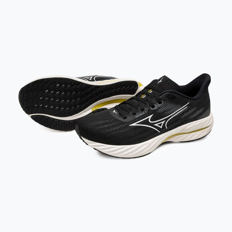 Dámské běžecké boty  Mizuno Wave Inspire 21 black/white/vibrant yellow 9