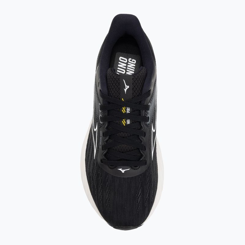 Dámské běžecké boty  Mizuno Wave Inspire 21 black/white/vibrant yellow 5
