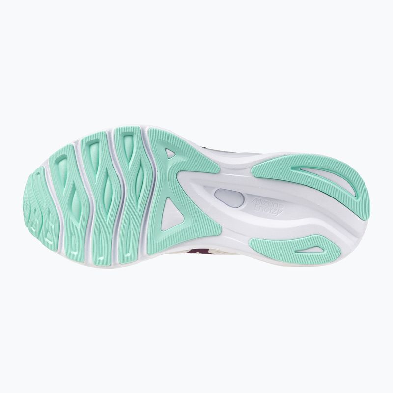 Dámské běžecké boty Mizuno Wave Serene 2 snow white/dark purple/ice green 11