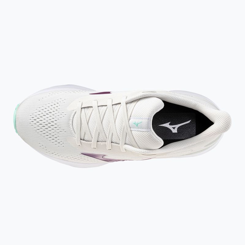 Dámské běžecké boty Mizuno Wave Serene 2 snow white/dark purple/ice green 12