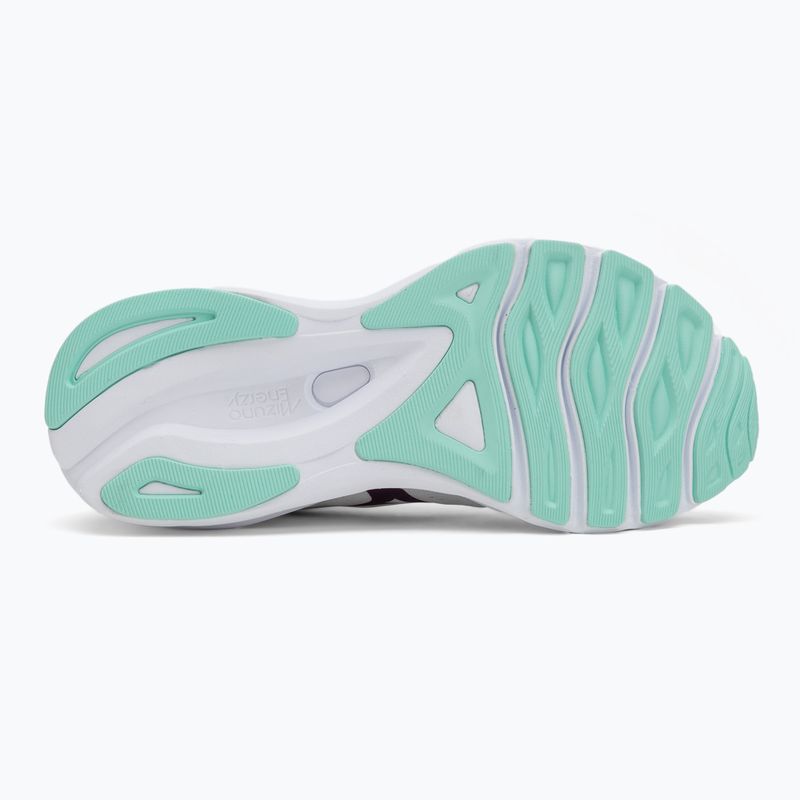 Dámské běžecké boty Mizuno Wave Serene 2 snow white/dark purple/ice green 4