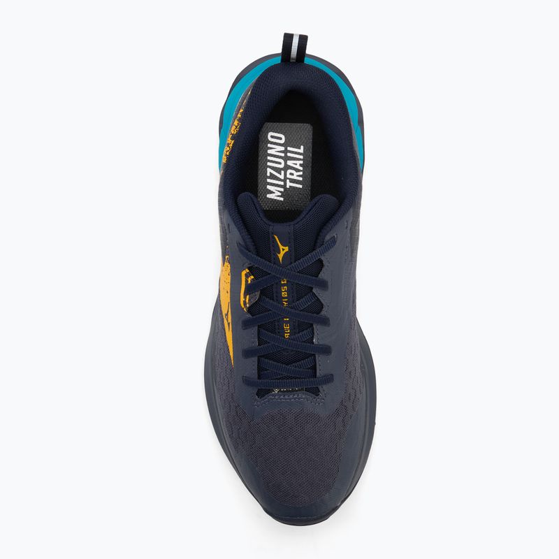 Pánské běžecké boty Mizuno Wave Ibuki 5 GTX odyssey gray/citrus/baritone blue 5