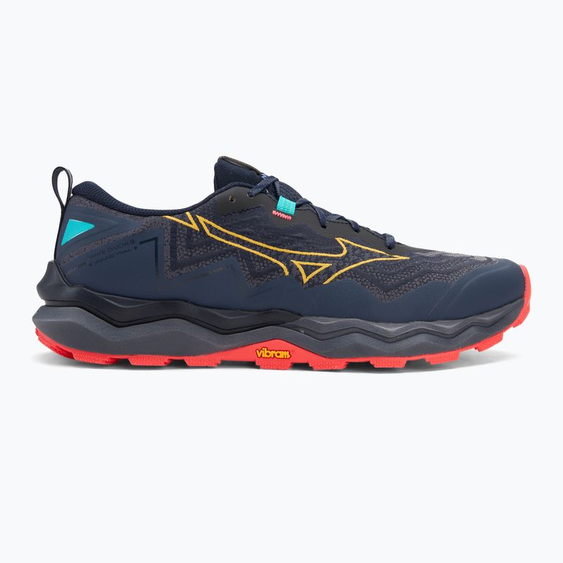 Pánské běžecké boty Mizuno Wave Daichi 9 baritone blue/citrus/fiery coral 2 2