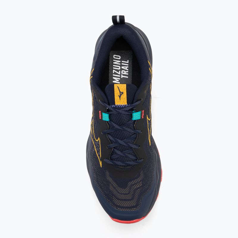 Pánské běžecké boty Mizuno Wave Daichi 9 baritone blue/citrus/fiery coral 2 5
