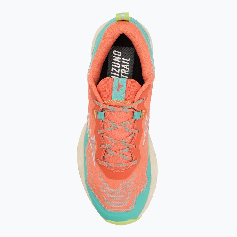 Dámské běžecké boty Mizuno Wave Daichi 9 fresh salmon/white/sharp green 5