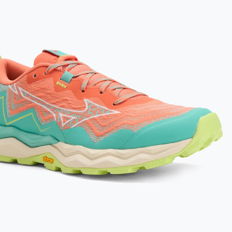 Dámské běžecké boty Mizuno Wave Daichi 9 fresh salmon/white/sharp green 7